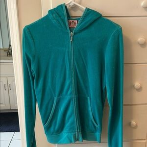Juicy Couture terry cloth zip up